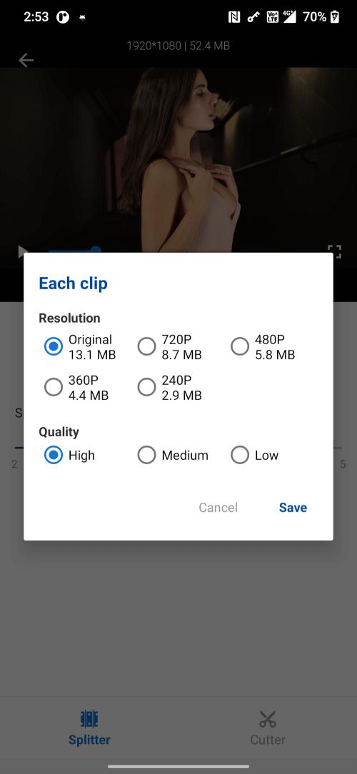 Video Splitter Screenshot 3 