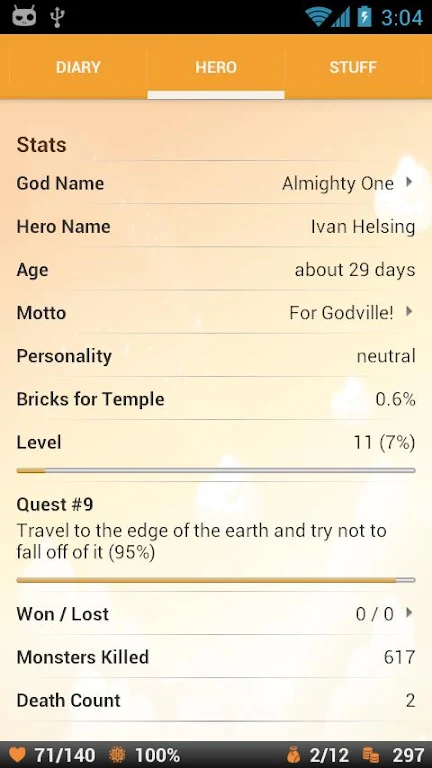 Godville Screenshot 3 