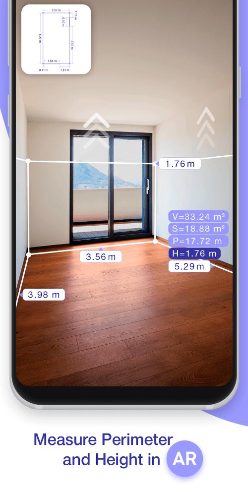 AR Plan 3D Tape Measure Screenshot 1 