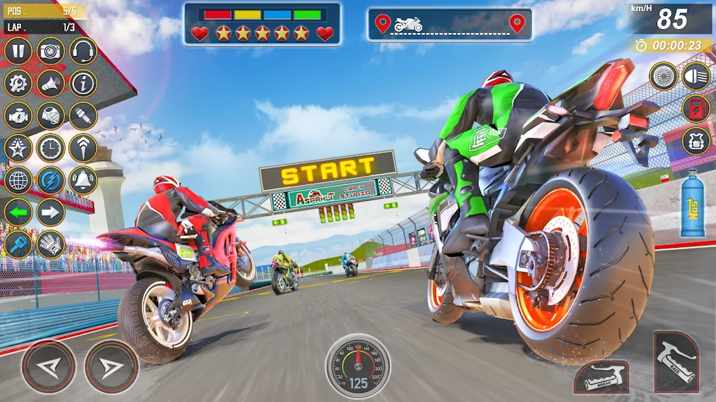 Moto Bike Racing: Rider Games Screenshot 1