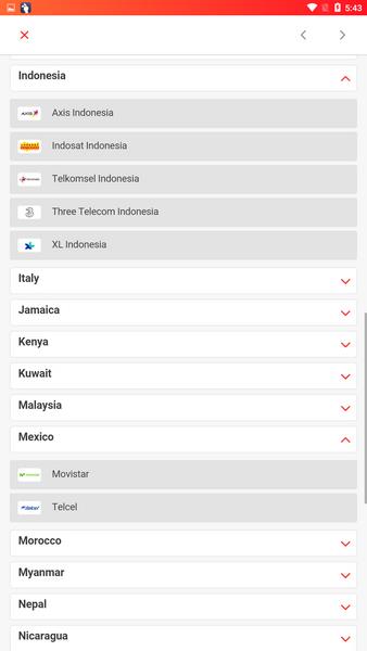 DENT - Send mobile data top-up Screenshot 3