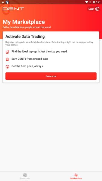 DENT - Send mobile data top-up Screenshot 5 