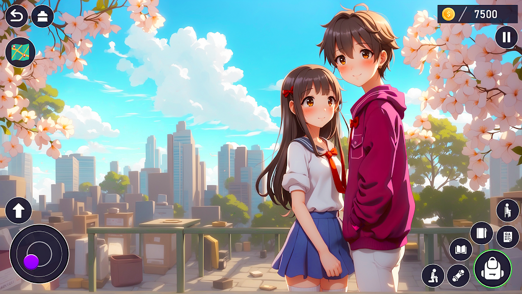 High School Love Anime Games Screenshot 4 