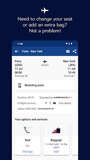 Air France - Airline tickets Screenshot 3