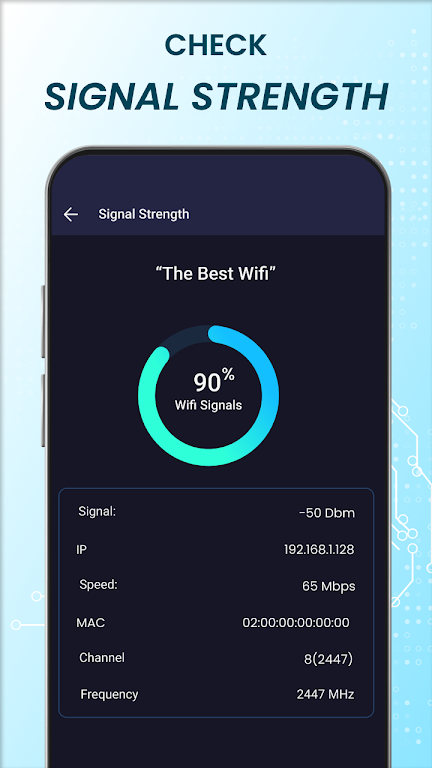 Wifi Analyzer - Speed Test App Screenshot 4 