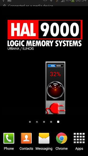 HAL 9000 Battery Widget Screenshot 2