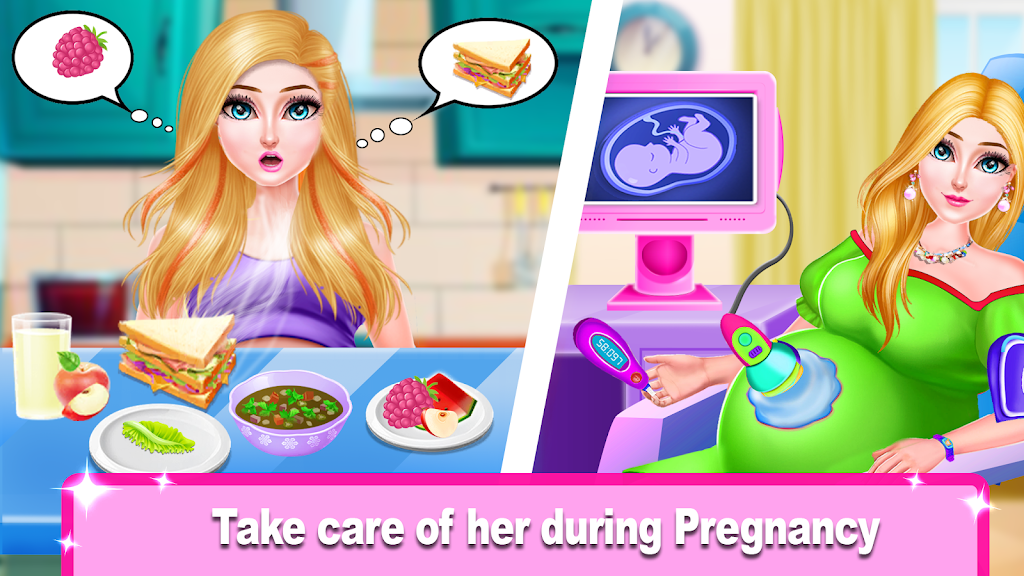 Pregnant Mommy Games Pregnancy Screenshot 2 