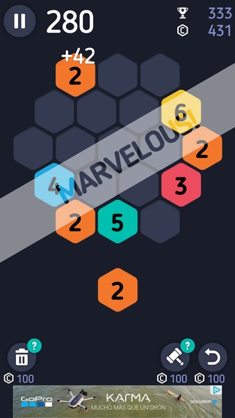 Make7! Hexa Puzzle Screenshot 3