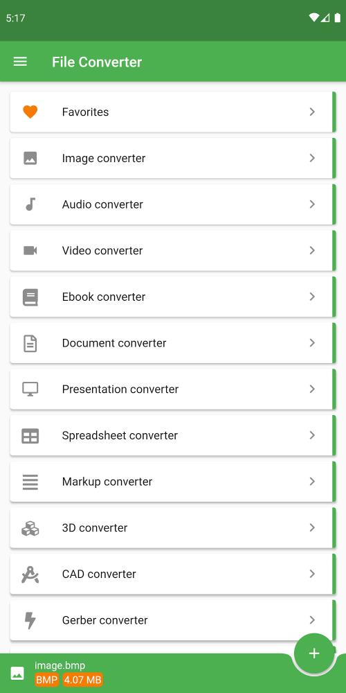 File Converter Screenshot 1