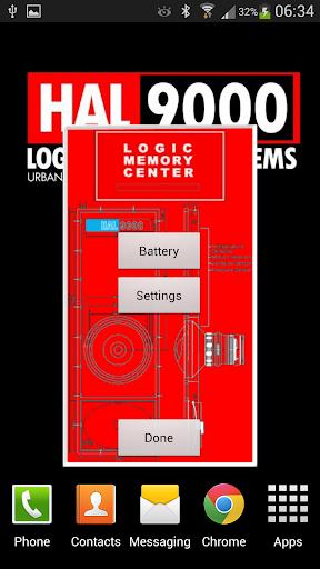 HAL 9000 Battery Widget Screenshot 3