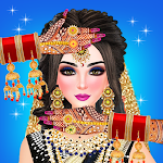 Desi Indian Bride Dressup game APK