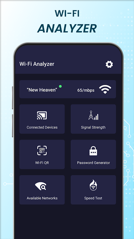 Wifi Analyzer - Speed Test App Screenshot 1