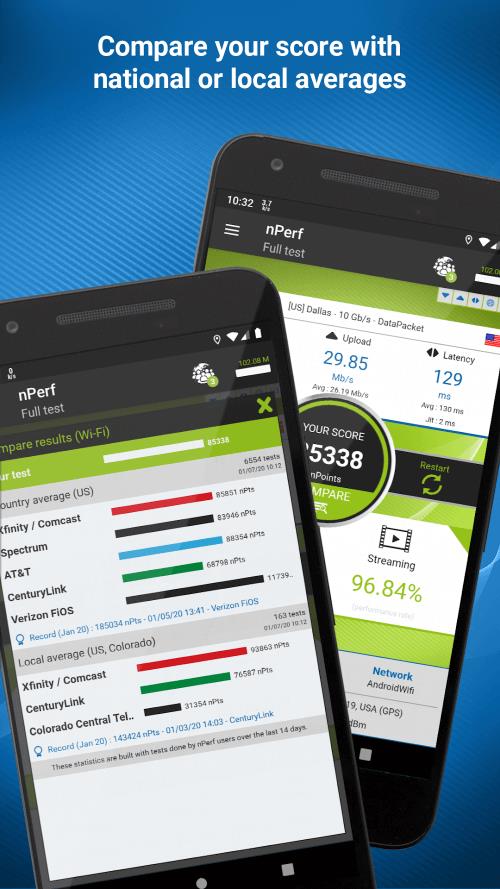 nPerf Speed Test Screenshot 3 