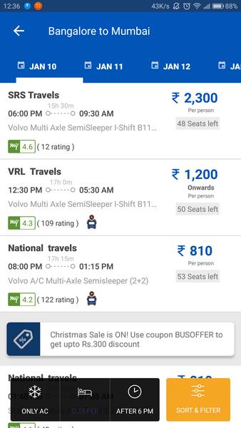 MakeMyTrip Screenshot 7 