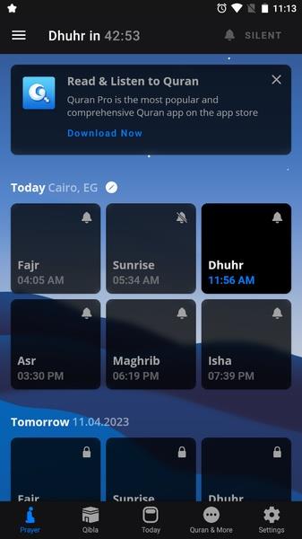 Athan Pro Screenshot 1 