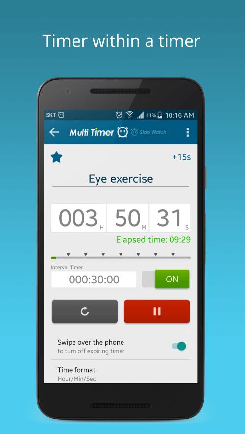 Multi Timer StopWatch Screenshot 3