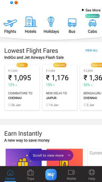 MakeMyTrip Screenshot 9