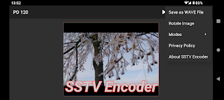 SSTV Encoder Screenshot 2 