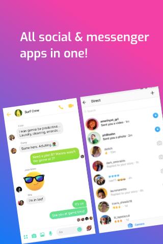 Lite Messenger - Free Messages, Calls & Video Chat Screenshot 3