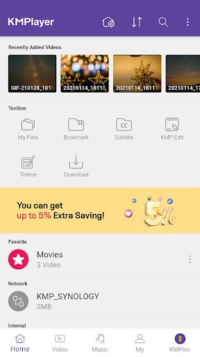 KMPlayer (Play, HD, Video) Screenshot 2