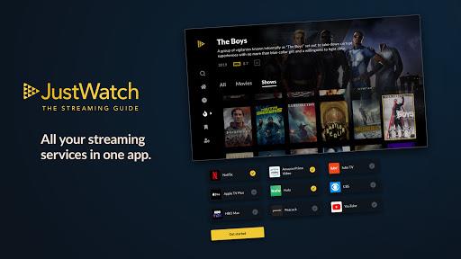 JustWatch - Movies & TV Shows Screenshot 1 