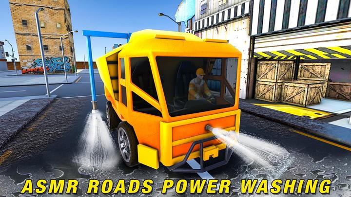 Road Power Wash Truck Screenshot 1