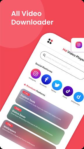 All Video Downloader HD App Screenshot 1 