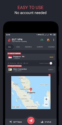 EUT VPN - Easy Unli Tunneling Screenshot 1 