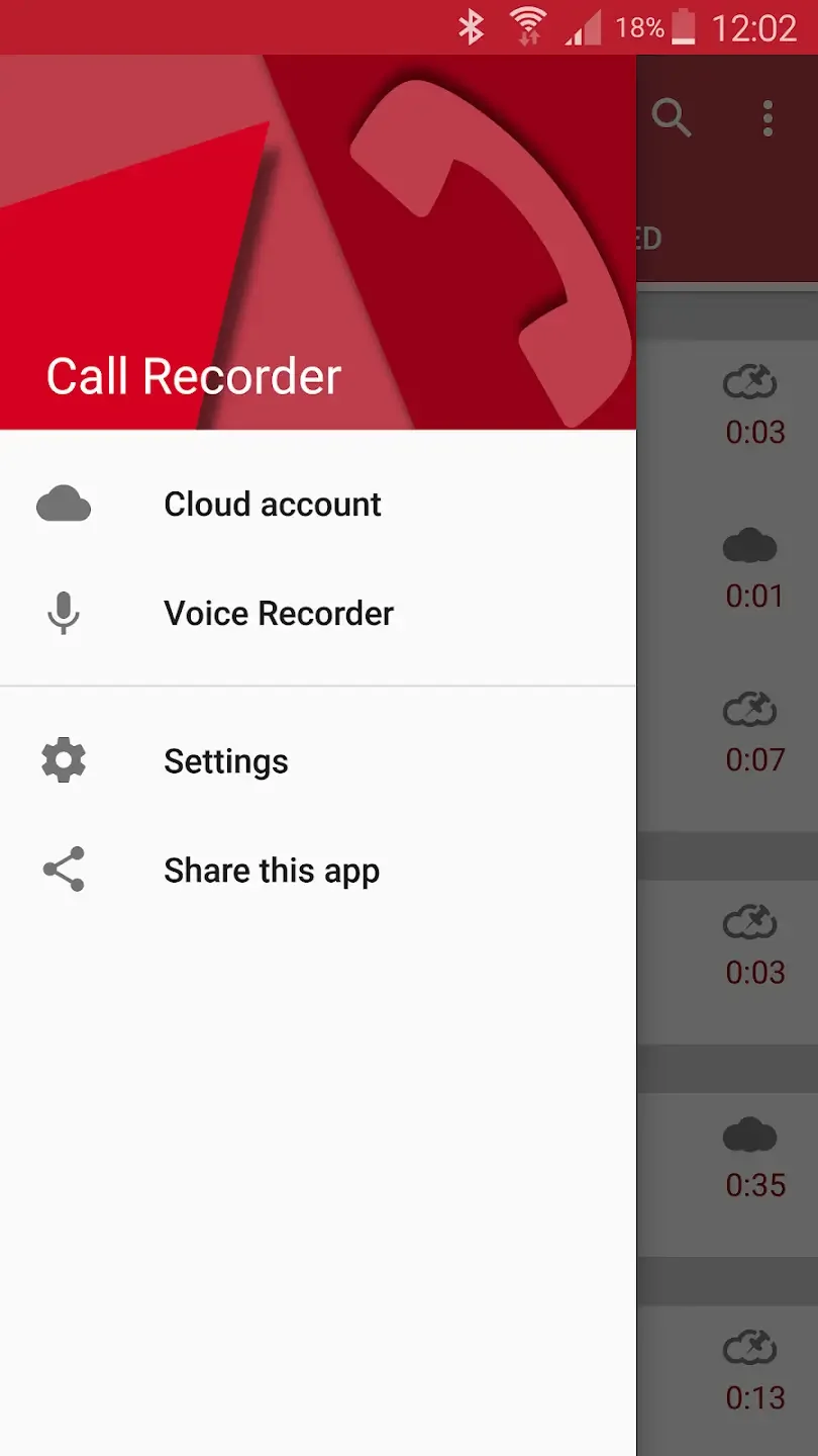 Automatic Call Recorder Screenshot 4