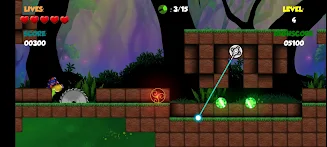 Red Roller Bounce Ball 2 Screenshot 1