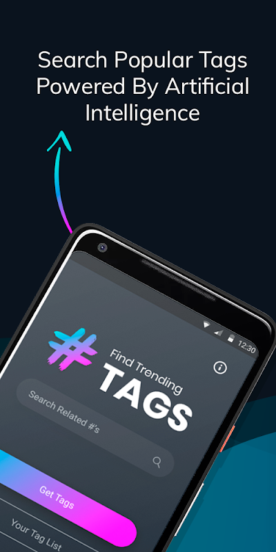 Likes With Tags - Hashtag Generator for Instagram Screenshot 1