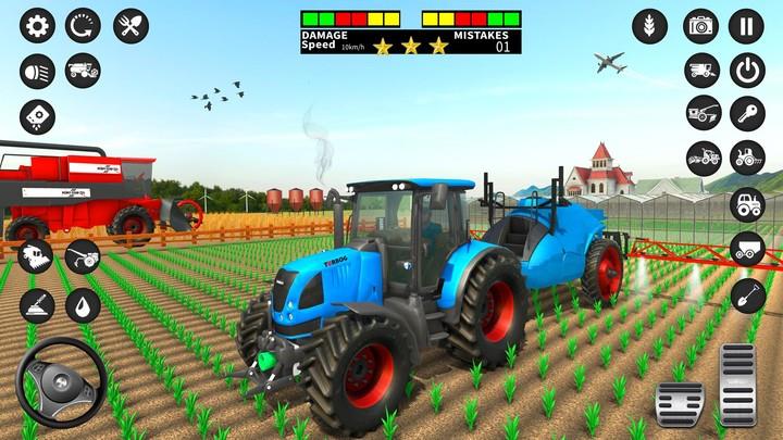 Farm Tractor Driving Simulator Screenshot 3