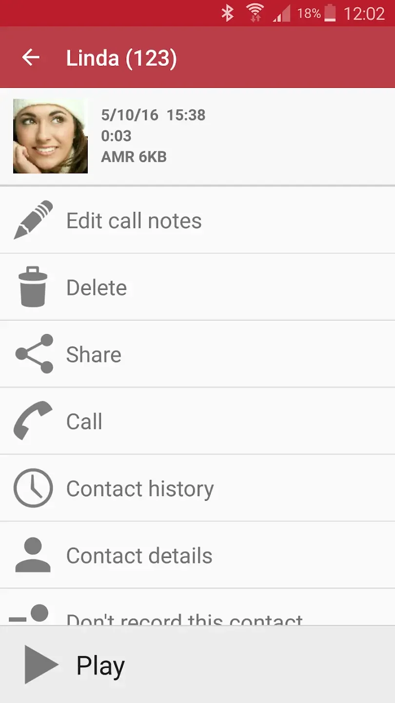 Automatic Call Recorder Screenshot 3 