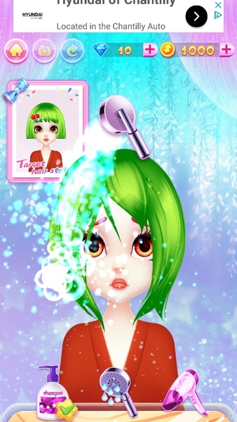 Fashion Hair Salon Games: Royal Hairstyle Screenshot 1 