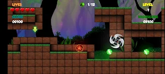 Red Roller Bounce Ball 2 Screenshot 3 