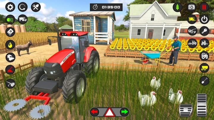 Farm Tractor Driving Simulator Screenshot 2