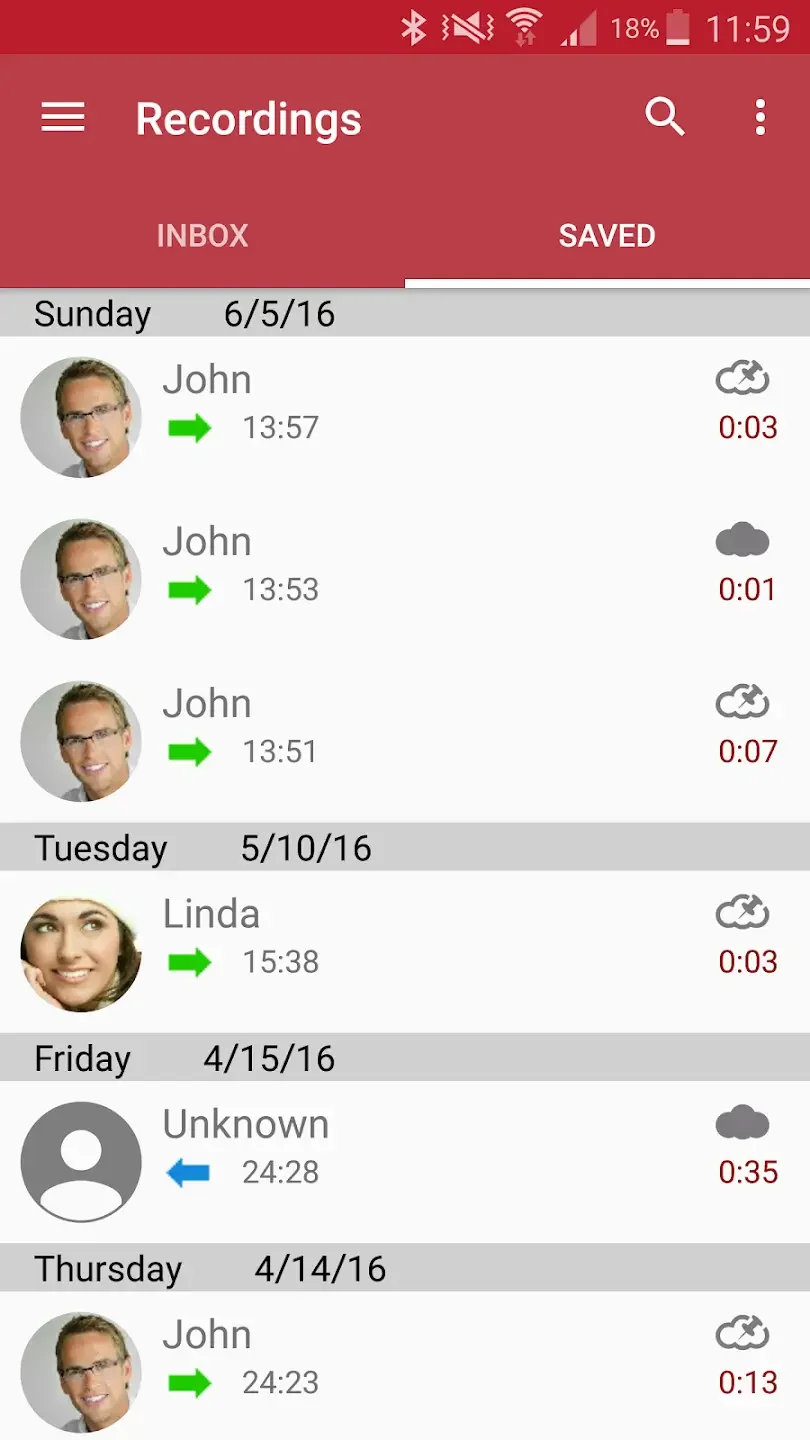 Automatic Call Recorder Screenshot 5 