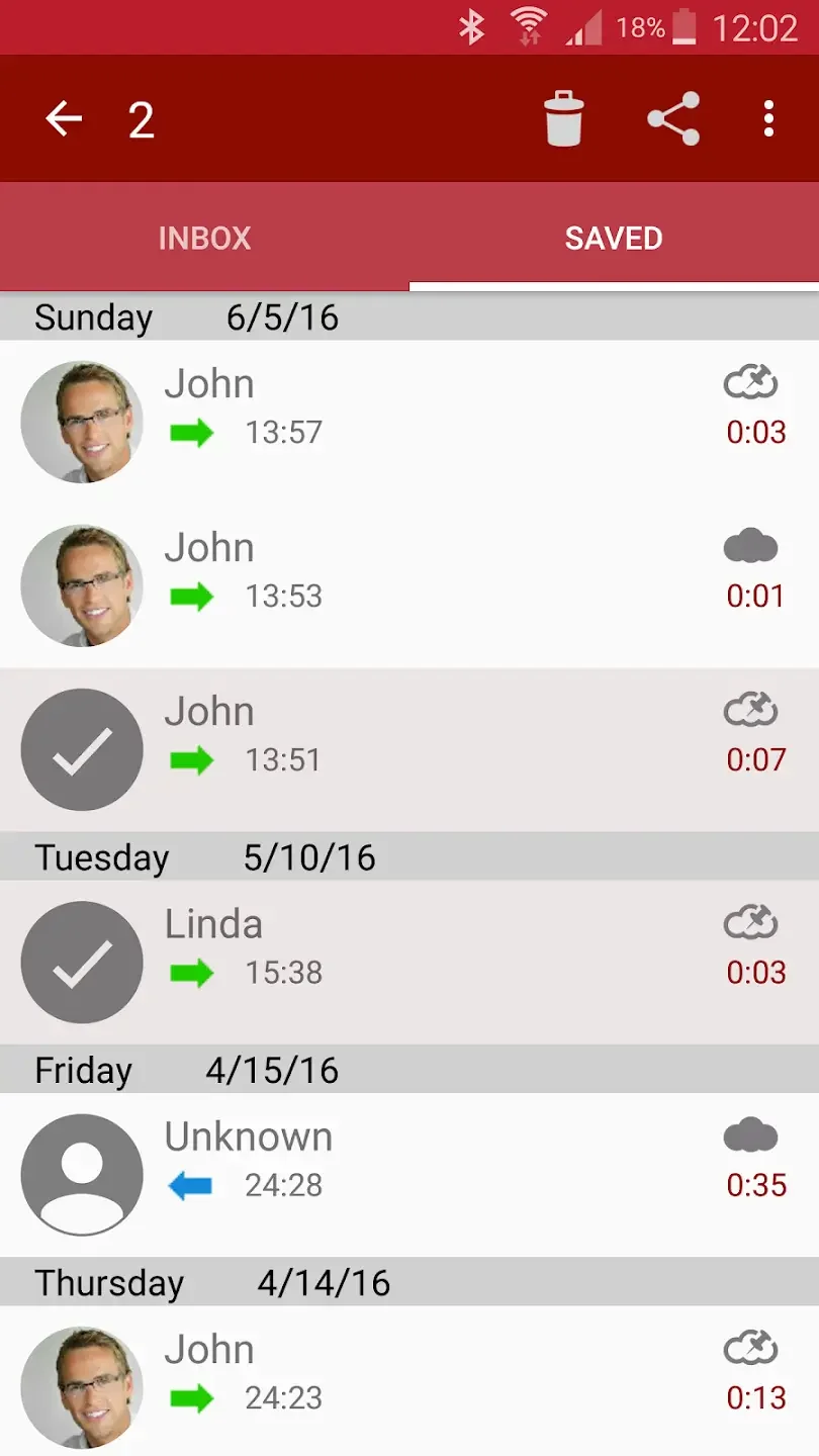 Automatic Call Recorder Screenshot 1 