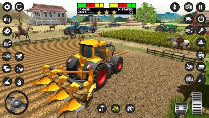 Farm Tractor Driving Simulator Screenshot 1 