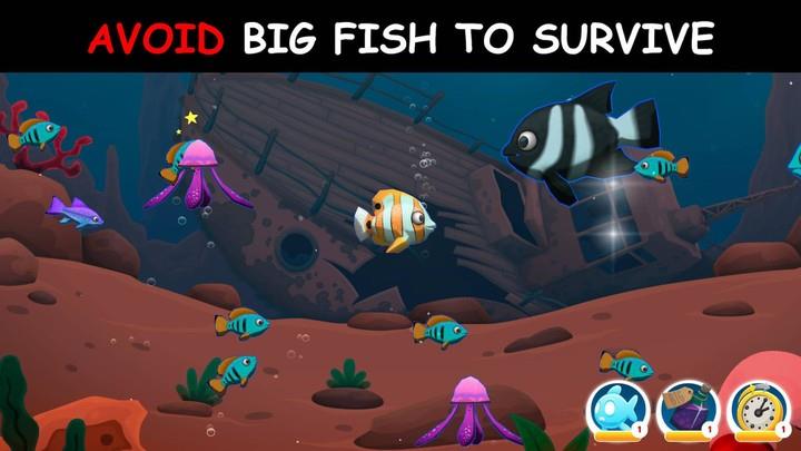 Hungry Ocean: Feed & Grow Fish Screenshot 2 