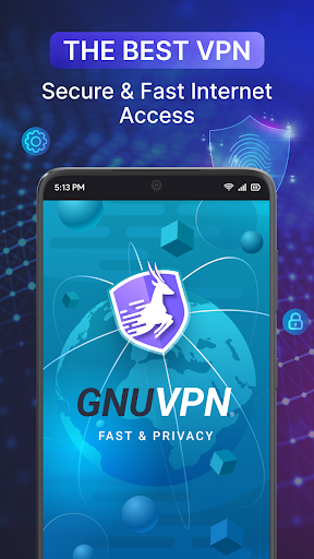 GnuVPN: Security & High Speed Screenshot 1