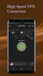 CAFE VPN - Fast Secure VPN App Screenshot 8 