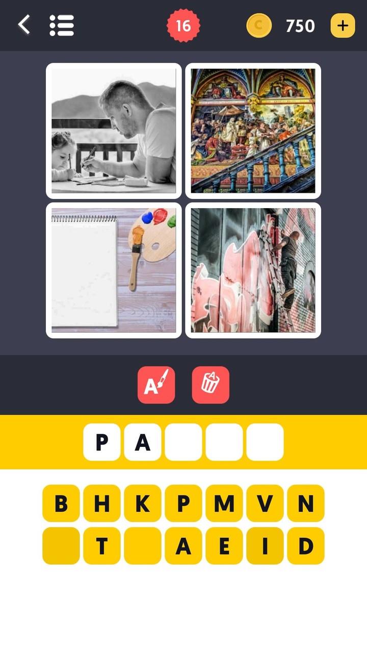 4 Pics 1 Word: Word Game Screenshot 1