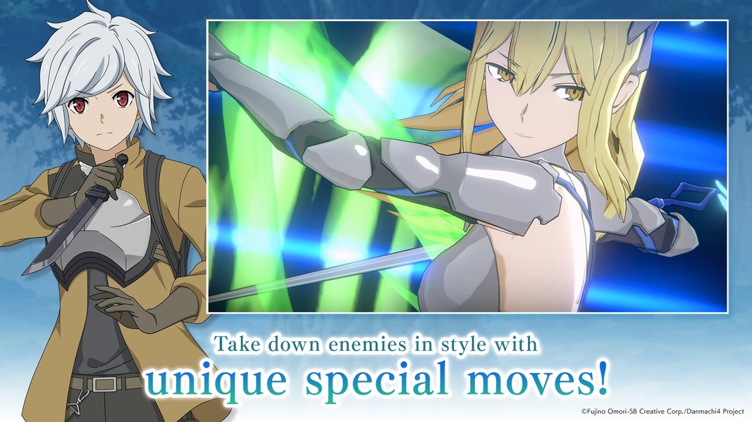 DanMachi BATTLE CHRONICLE Screenshot 1 