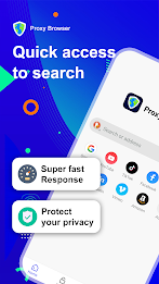 Private VPN - Proxy Browser Screenshot 1 