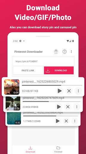 Video Downloader For Pinterest Screenshot 1