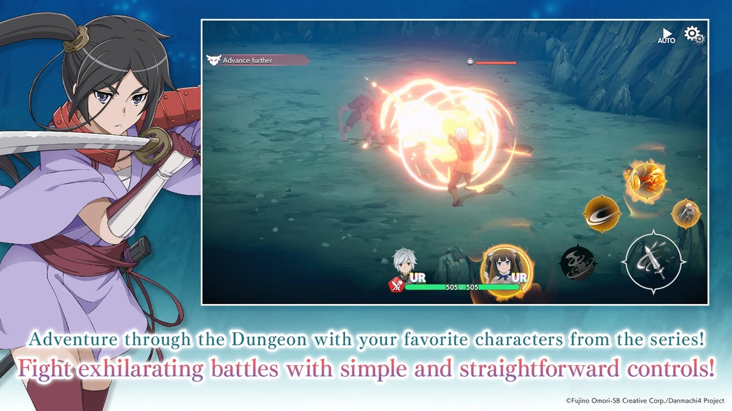 DanMachi BATTLE CHRONICLE Screenshot 2