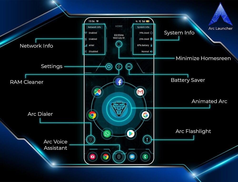 ARC Launcher Pro Screenshot 1