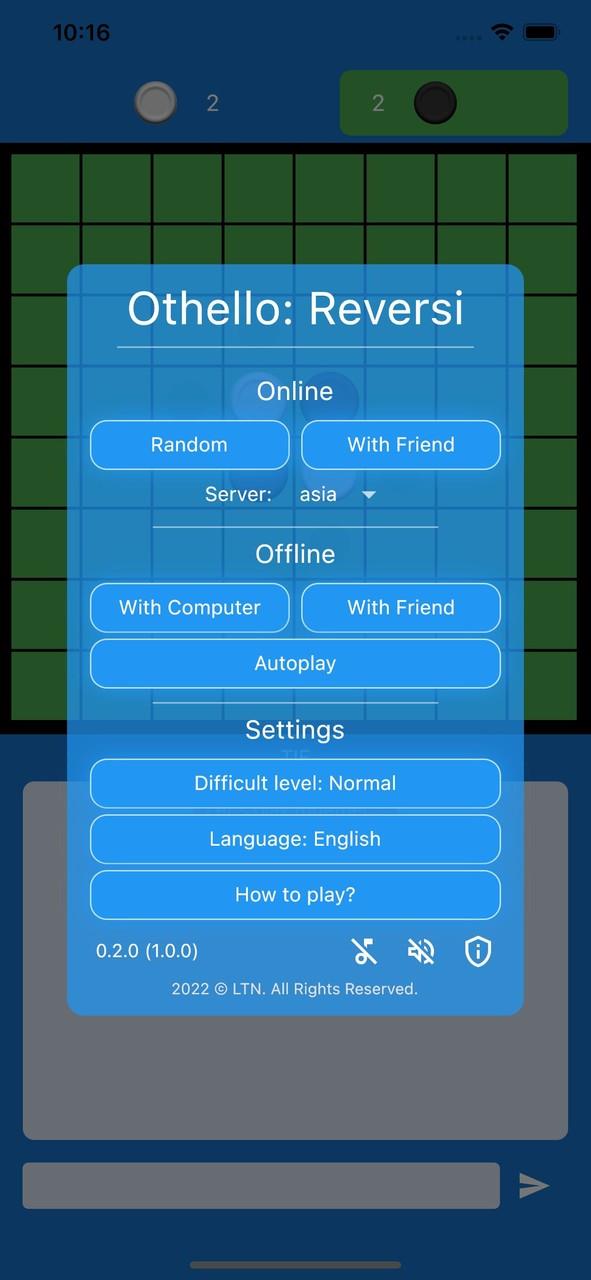 Othello: Strategy Board Game Screenshot 1