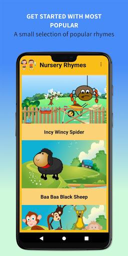 Nursery Rhymes Video & Lyrics Screenshot 1 